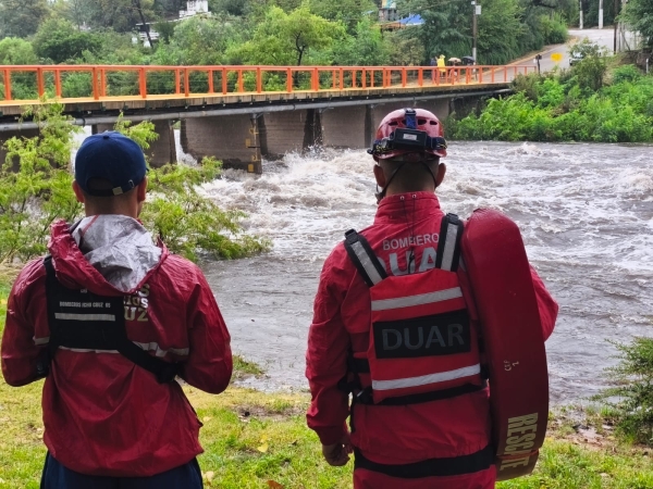 Alertan por crecidas de los r&iacute;os serranos