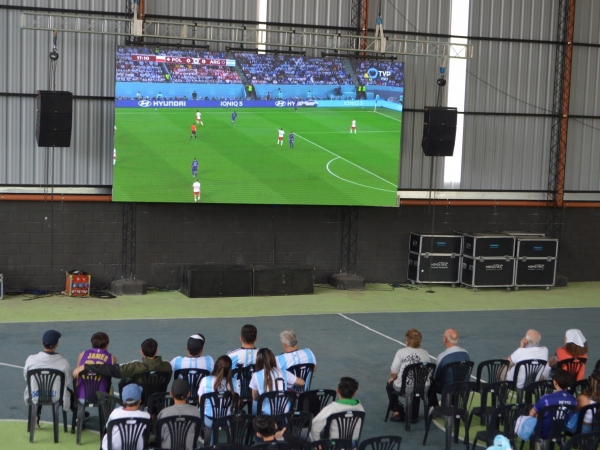 &iexcl;Vamos Argentina!: Fan Fest y sorteo de camisetas en Huerta Grande