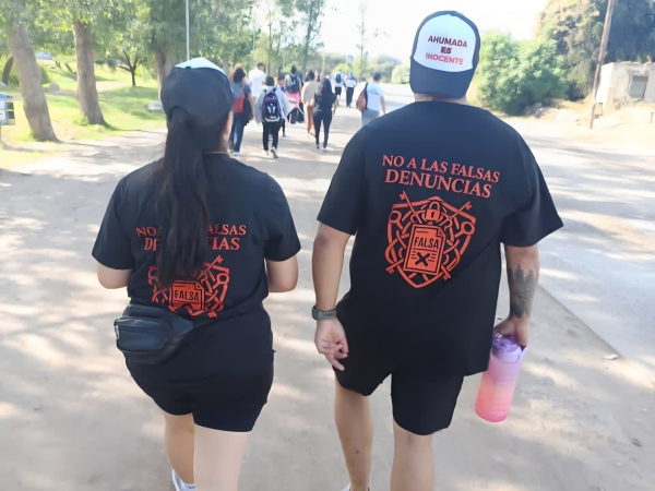 De Cruz del Eje hasta Bialet Mass&eacute;: peregrinaci&oacute;n contra las falsas denuncias