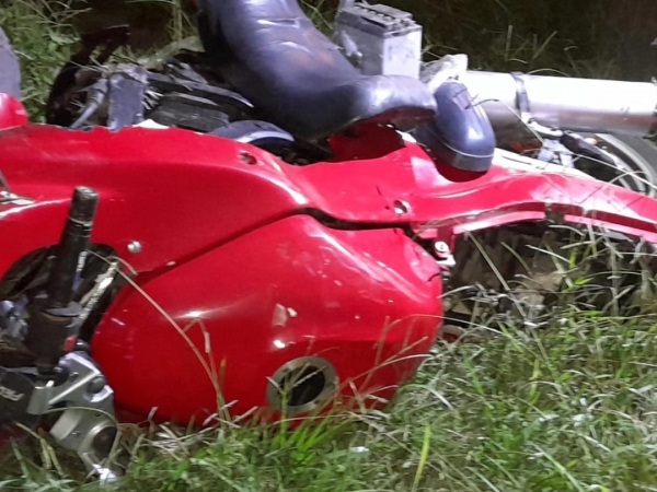 Motociclista herido en un accidente en Valle Hermoso