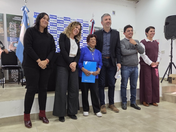 Entregaron créditos del Banco de la Gente en La Falda, Huerta Grande y Villa Giardino