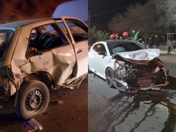 Un herido tras impactante accidente sobre la ruta 38