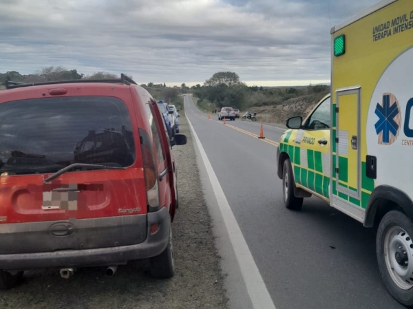 Accidente fatal en La Cumbre: se cruz&oacute; de carril en la ruta y atropell&oacute; a una motociclista