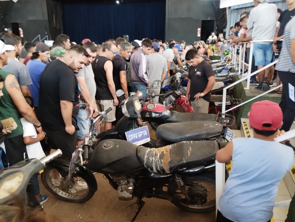 Se viene un nuevo remate de motos secuestradas en La Falda