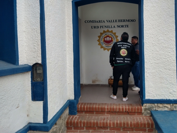 Valle Hermoso: allanamiento y un hombre detenido