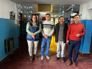 La Escuela Esteban Echeverr&iacute;a de Villa Giardino ya cuenta con gas natural