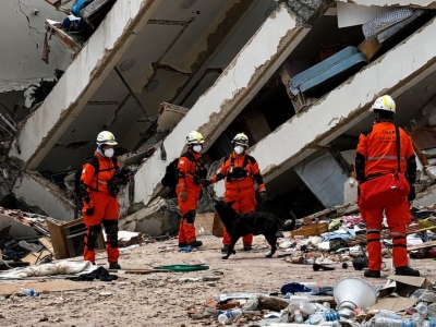 Brigadistas cordobeses ya trabajan en la zona afectada por el doble terremoto en Venezuela