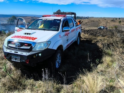 Est&aacute; contenido el incendio en el norte de Punilla
