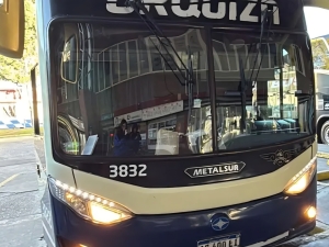 Detectaron alcoholemia positiva en un chofer de colectivo antes de salir hacia Capilla del Monte