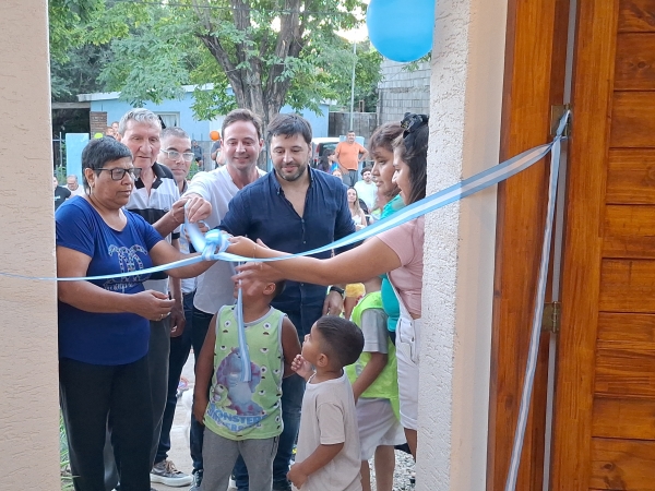 Con aporte municipal y de privados, qued&oacute; inaugurado el Merendero "Mi Sue&ntilde;o" en La Falda