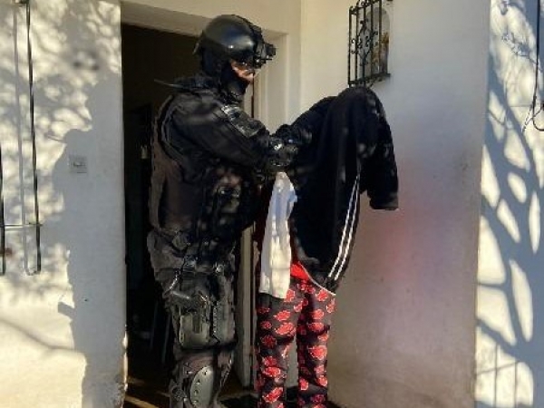 Tres hermanos detenidos por venta de drogas en Santa Mar&iacute;a de Punilla