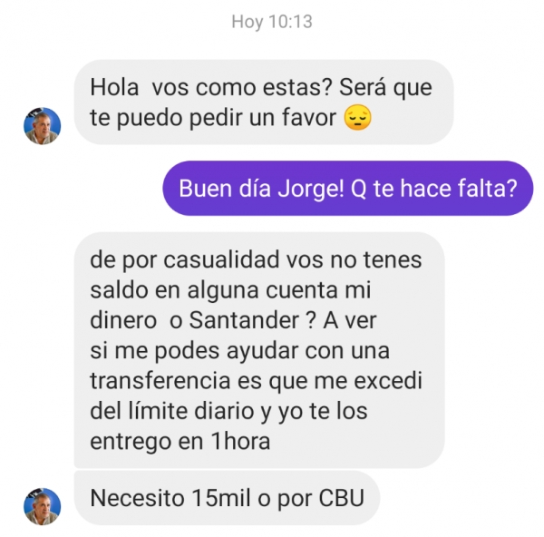 Le hackearon la cuenta de Instagram a Jorge Caserio: ya hay tres personas estafadas