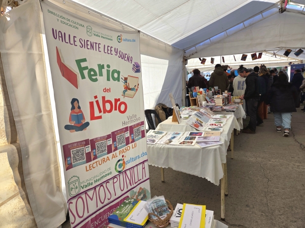 Feria del Libro Valle Hermoso: hasta el domingo hay actividades para toda la familia