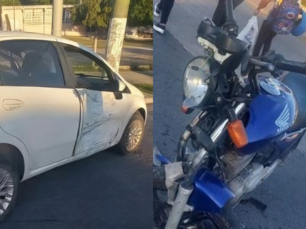 Motociclista herido tras un accidente en La Falda
