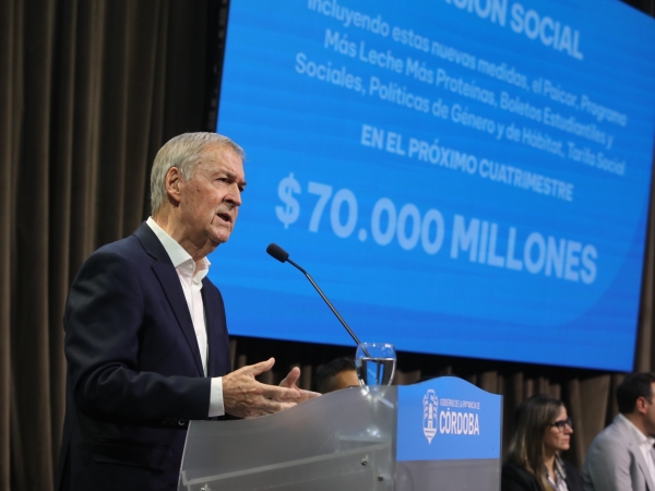 Schiaretti anunci&oacute; fortalecimiento econ&oacute;mico de programas de empleo, h&aacute;bitat y sociales