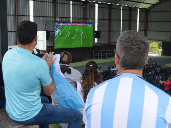 &iexcl;Vamos Argentina! disfrut&aacute; del partido en el Fan Fest de Huerta Grande