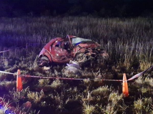 Un hombre falleci&oacute; en un choque frontal sobre la ruta 38