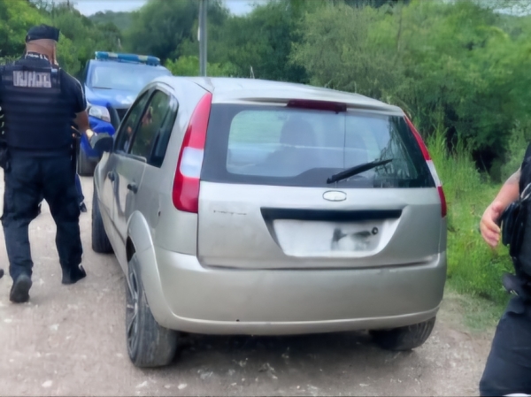 Recuperaron un auto a horas de ser robado en La Falda