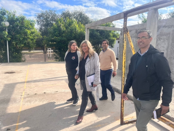 Valle Hermoso: se retoman las gestiones para terminar las dos aulas del Ipem 335