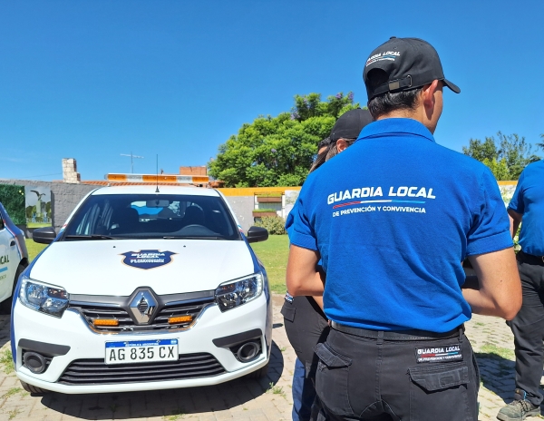 Presentaron el Operativo Verano con la Guardia Local y Prevenci&oacute;n Vecinal de Huerta Grande