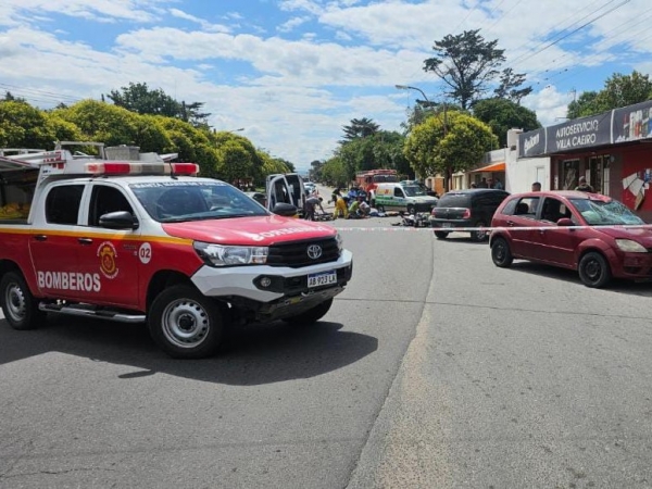 Falleci&oacute; un motociclista tras un accidente en Santa Mar&iacute;a de Punilla