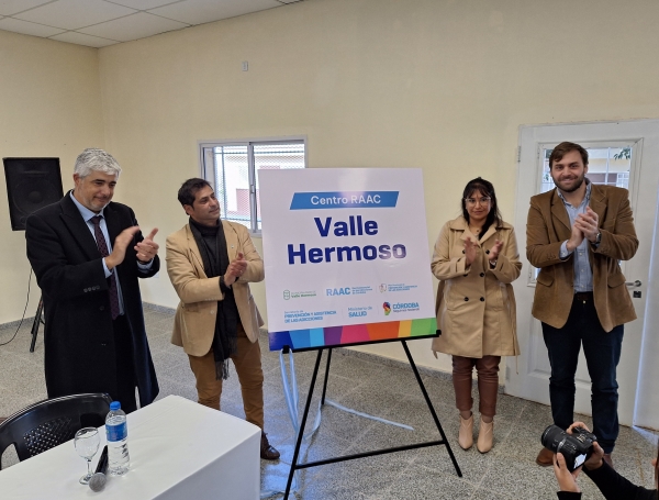 Con presencia de autoridades provinciales, qued&oacute; inaugurado el Centro RAAC Valle Hermoso
