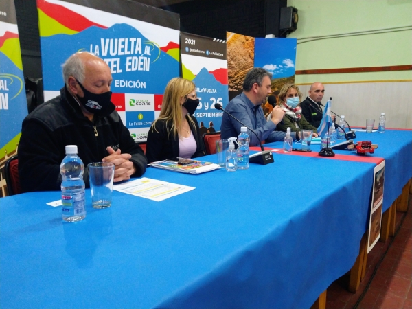 Septiembre en La Falda: presentaron la Vuelta al Hotel Ed&eacute;n y el Rally Provincial