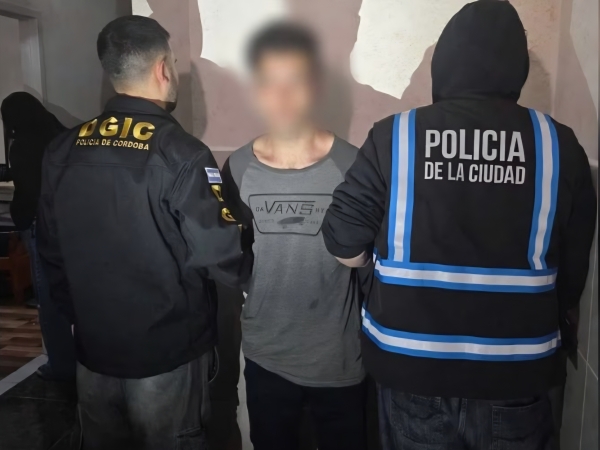 Femicidio de Daniela Villalba: la foto del detenido