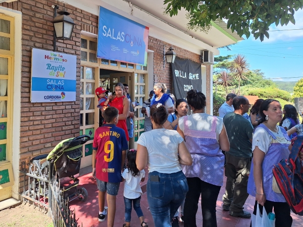 En un trabajo entre el municipio y la Provincia, qued&oacute; inaugurada la Sala Cuna de Valle Hermoso