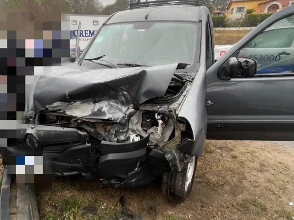 Seis heridos tras un choque frontal en la Ruta 38, a la altura de Molinari