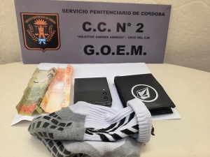 C&aacute;rcel de Cruz del Eje: detectaron un celular oculto y presunta coca&iacute;na en un agente penitenciario