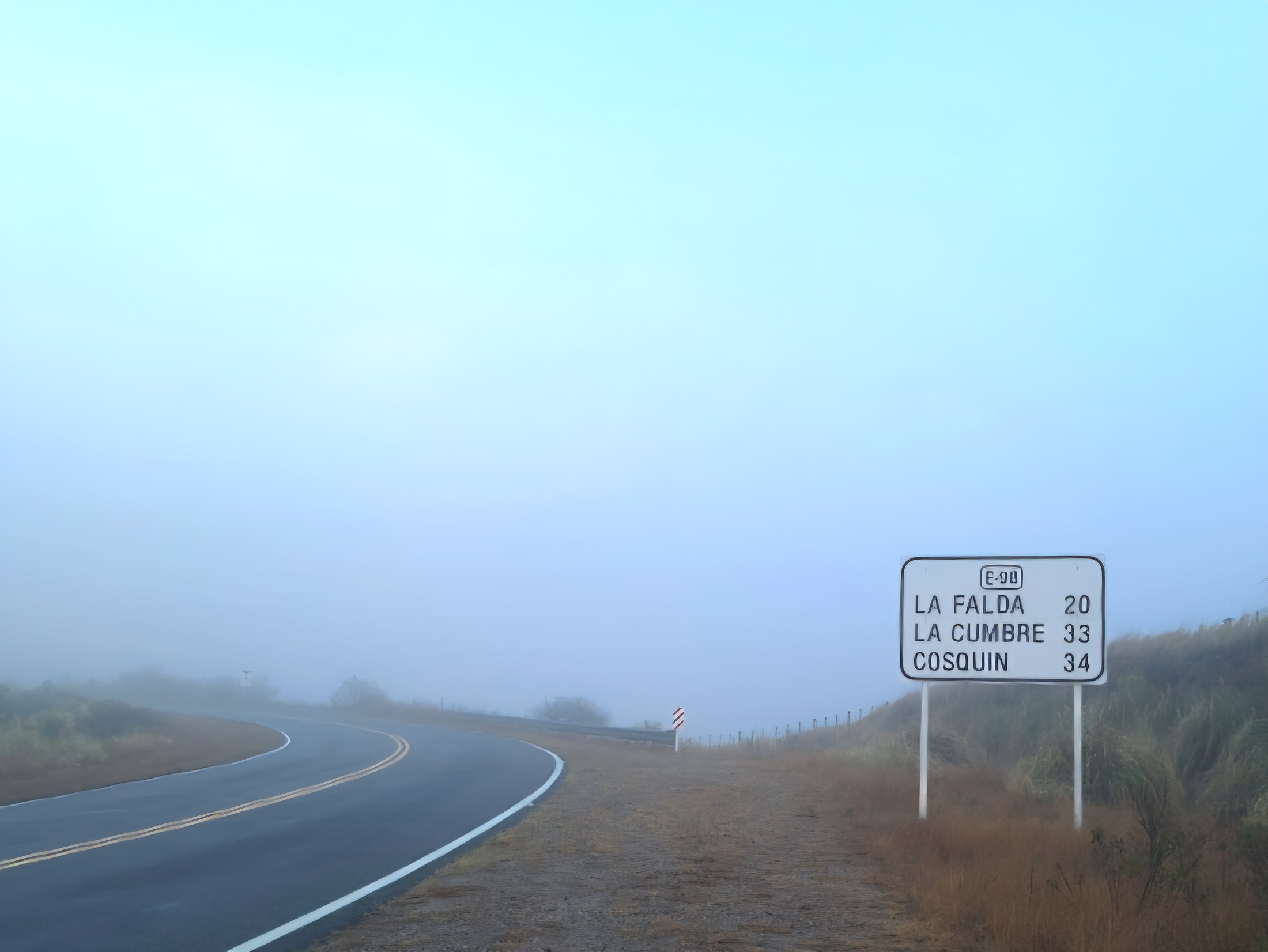 ISolicitan circular con precaución por lloviznas y neblinas desde la noche del domingo
