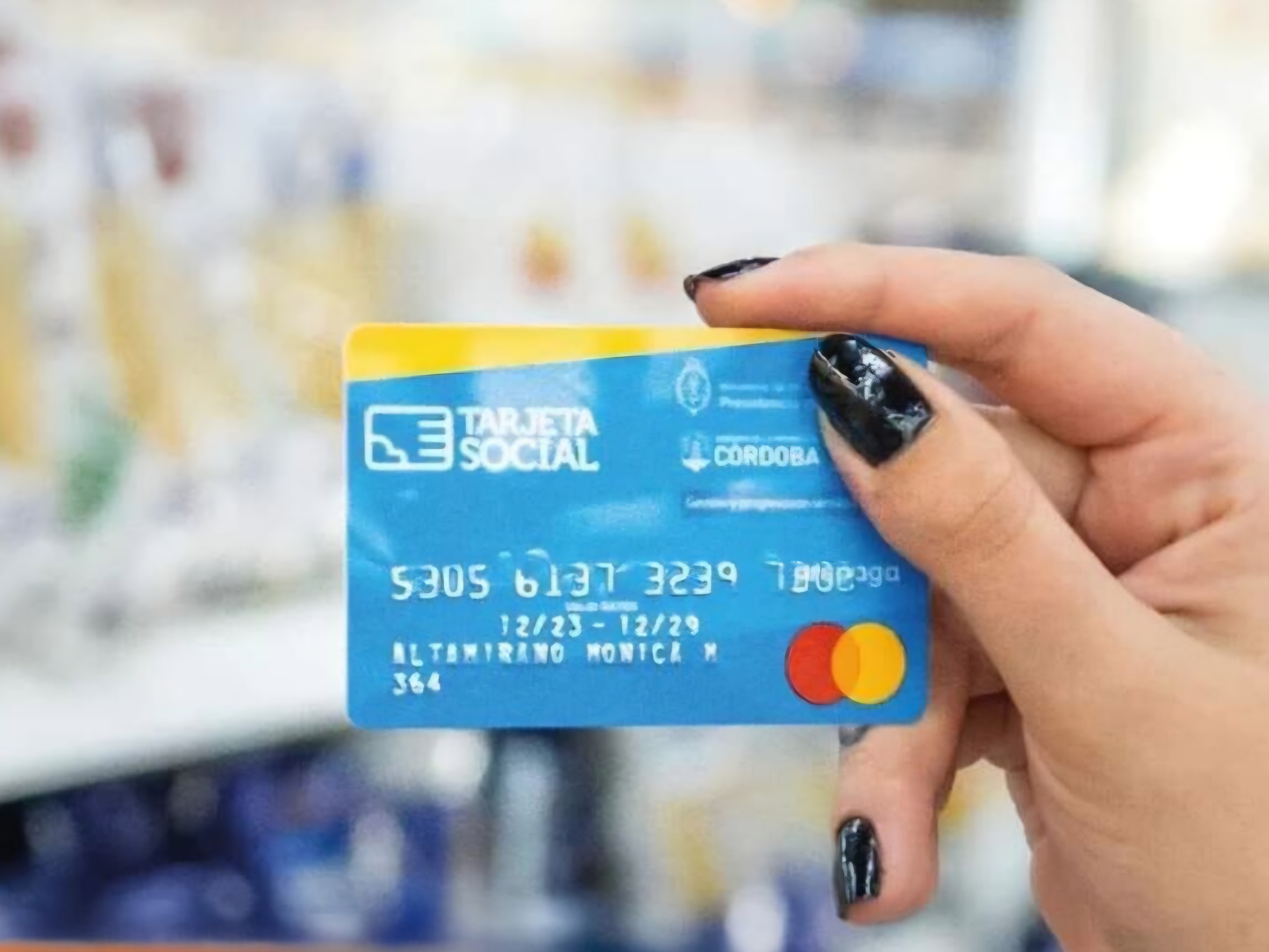 IEste sábado se acreditará el monto de agosto de la Tarjeta Social