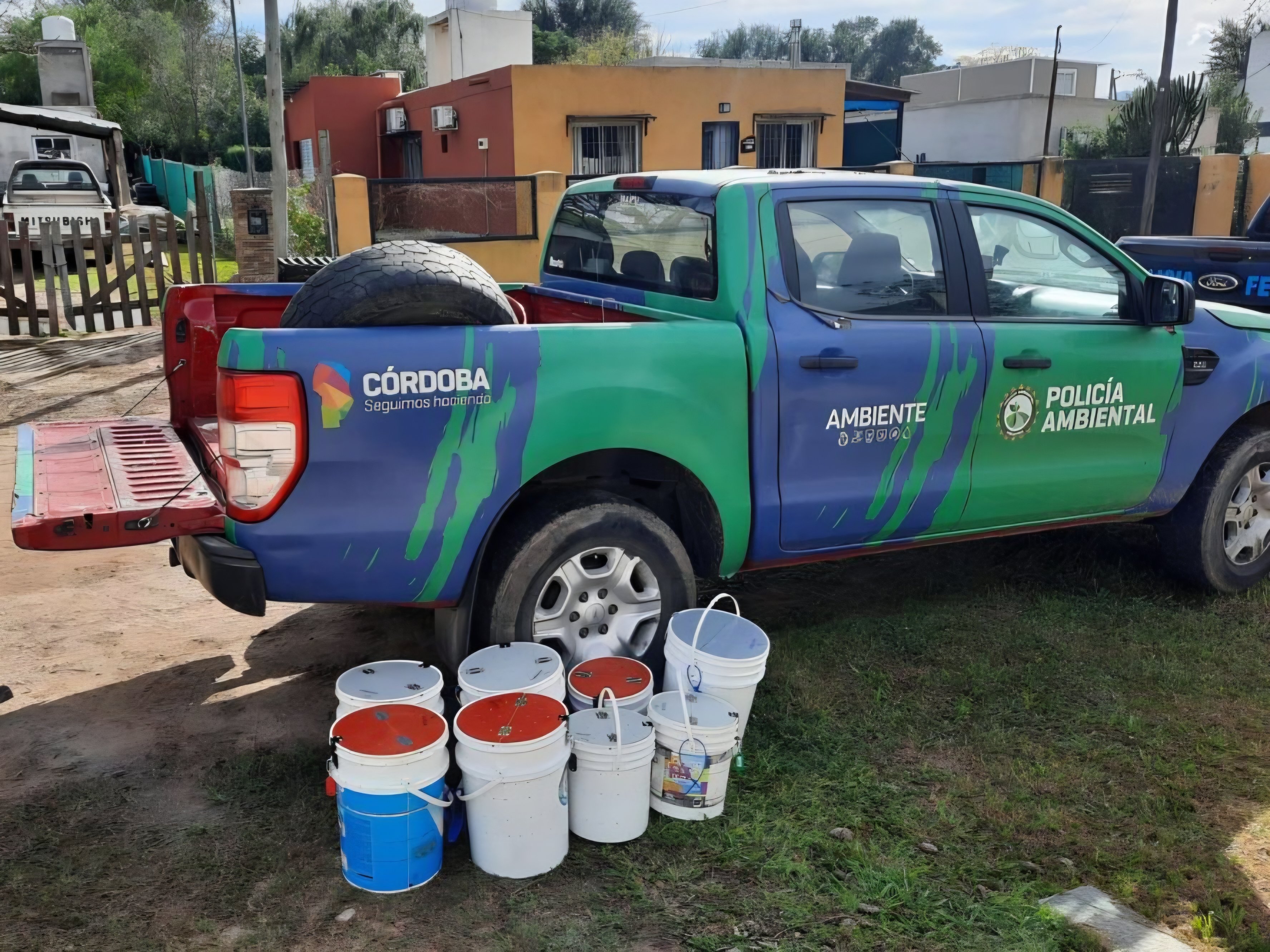 IRescatan fauna silvestre en domicilios de La Falda y otras localidades de Punilla