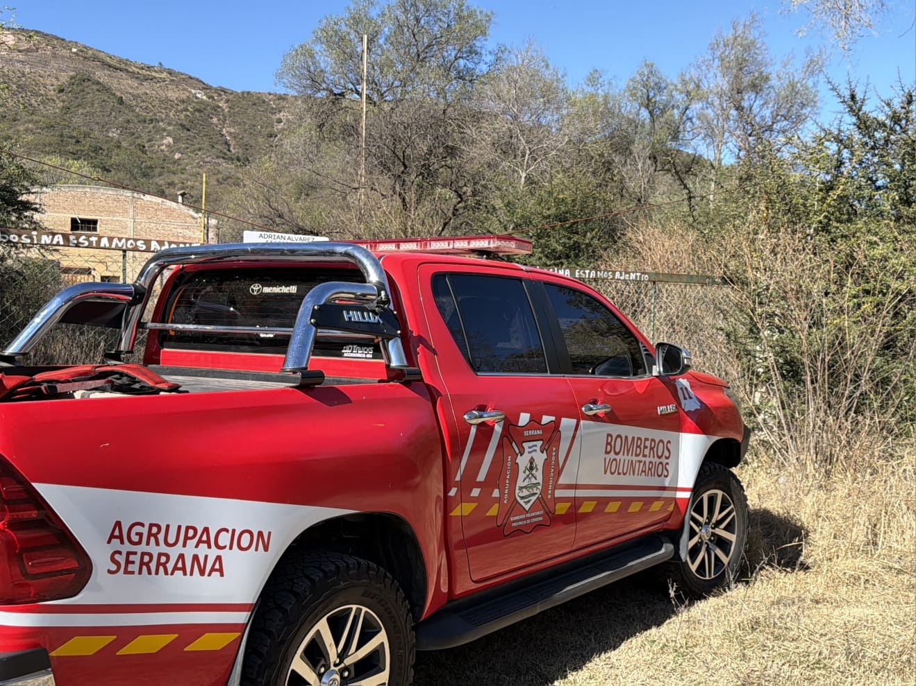 ILa Agrupación Serrana de Bomberos adquirió un predio en Valle Hermoso para su futura sede y Cuartel Central