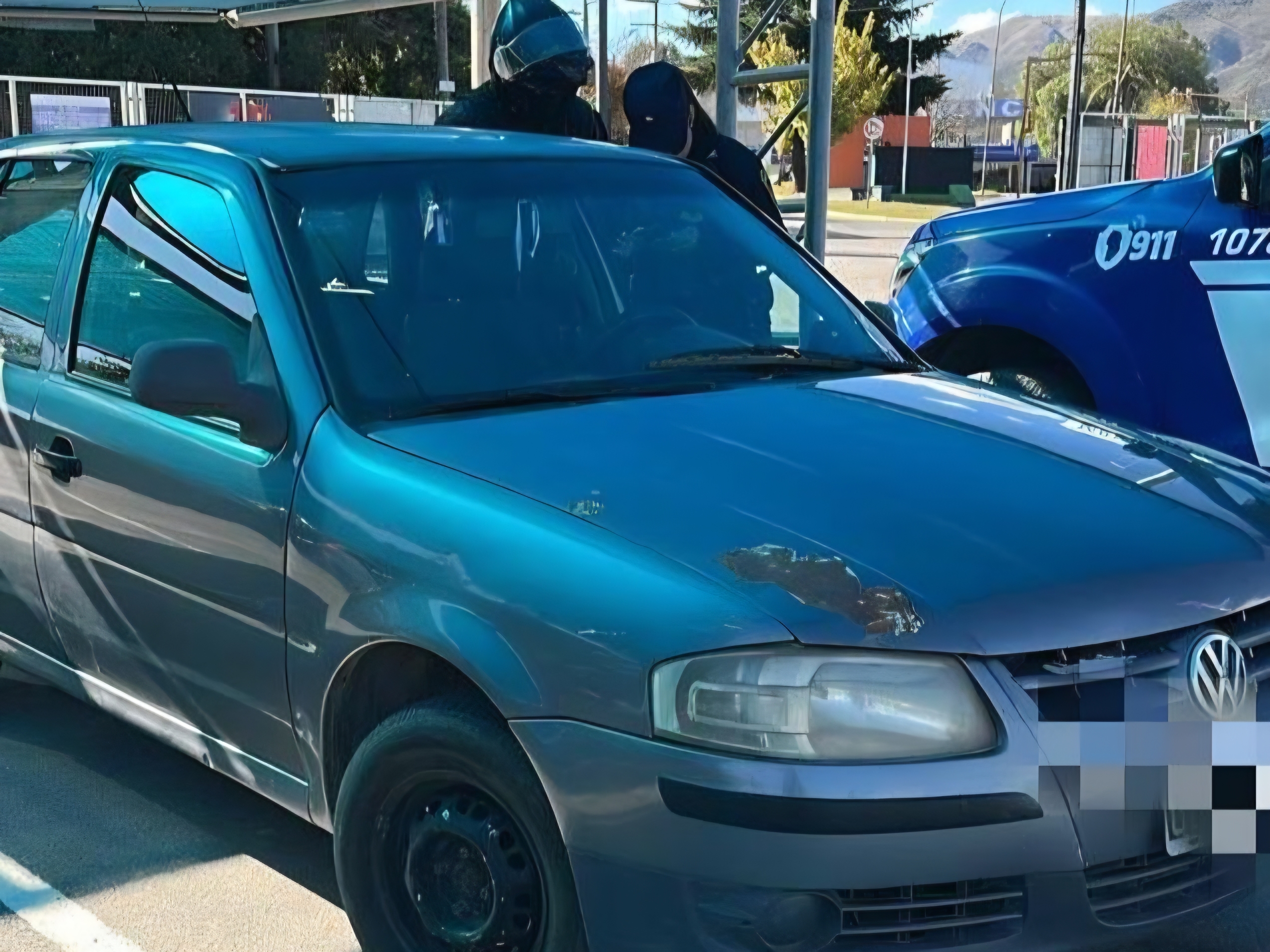 IValle Hermoso: en el estacionamiento de un supermercado recuperaron un auto robado