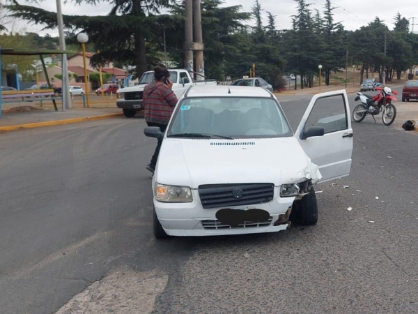 Motociclista herido tras un accidente en Huerta Grande