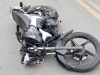 Accidente en La Falda: un motociclista result&oacute; herido