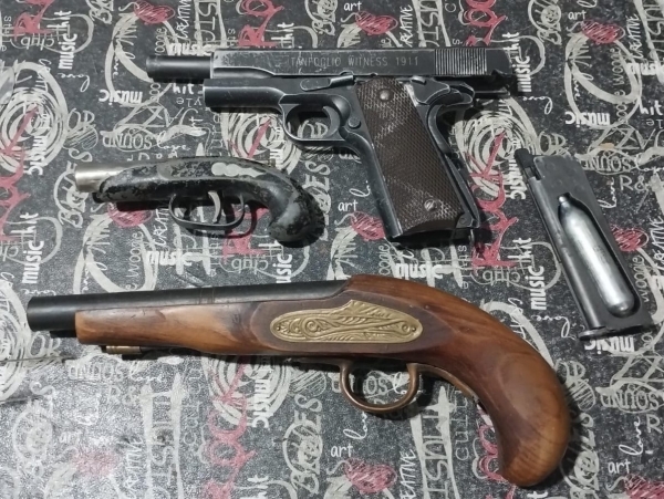 Huerta Grande: un detenido por tenencia de armas de fuego