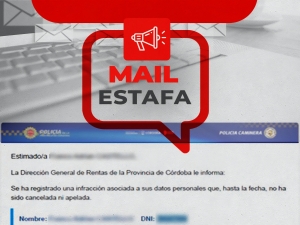 Policía Caminera alerta por estafas virtuales con falsas notificaciones