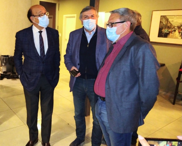 Gonz&aacute;lez y Massei visitaron Huerta Grande