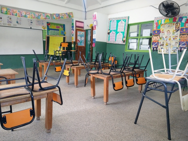 Lunes y martes con paro de docentes estatales y privados
