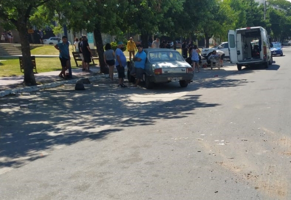 Uno de los accidentes se registr&oacute; frente a la terminal