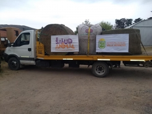 Valle Hermoso: entregan donaciones en zonas afectadas por los incendios