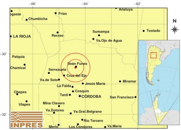 Un fuerte temblor en el norte provincial se sinti&oacute; en Capilla del Monte