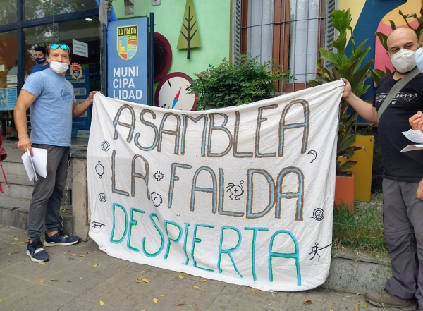Autov&iacute;a Punilla: entregaron una nota al municipio de La Falda pidiendo explicaciones por el uso del suelo