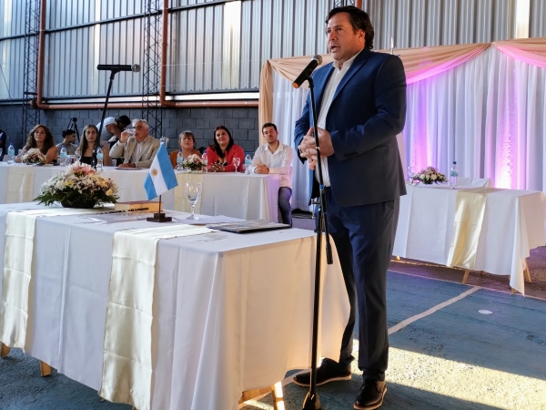 Corazza mencion&oacute; los pilares de su plan de gobierno en Huerta Grande