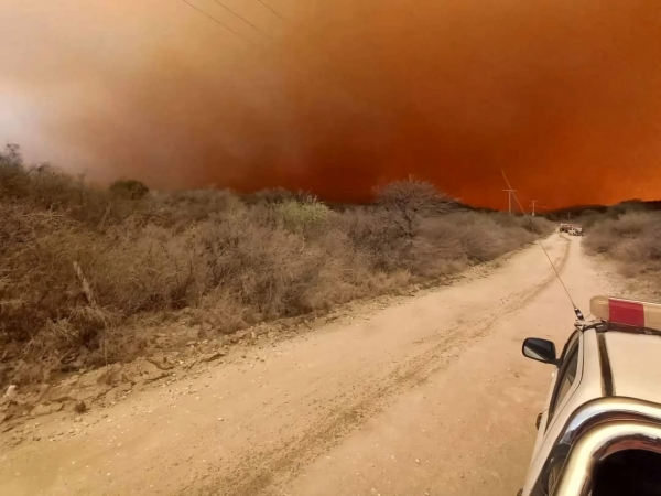 Est&aacute; contenido el foco en San Marcos Sierras y en La Cumbre suspendieron las clases