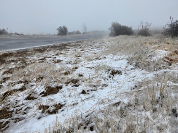 El fr&iacute;o no se va: hay alerta por nevadas en Punilla