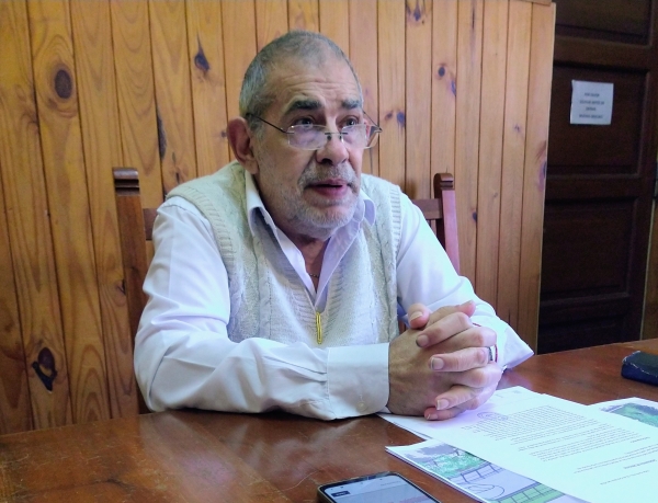 Pol&eacute;mica por el monolito en Valle Hermoso: Caserio acept&oacute; haberse equivocado y aclar&oacute; la situaci&oacute;n